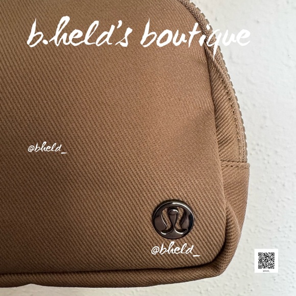 lululemon Everywhere Belt Bag *Canvas (Cotton) in Artifact One Size 1L New NWT - Picture 10 of 15